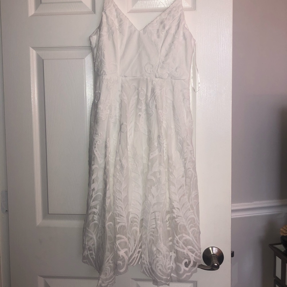 Hello Molly “No Comparison” White Dress